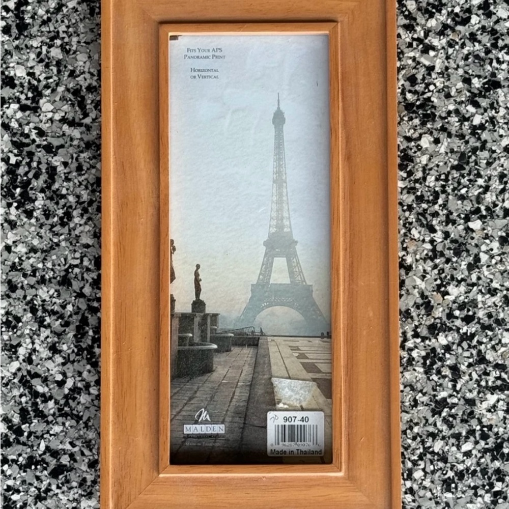 Malden Tan Wooden Picture Frame